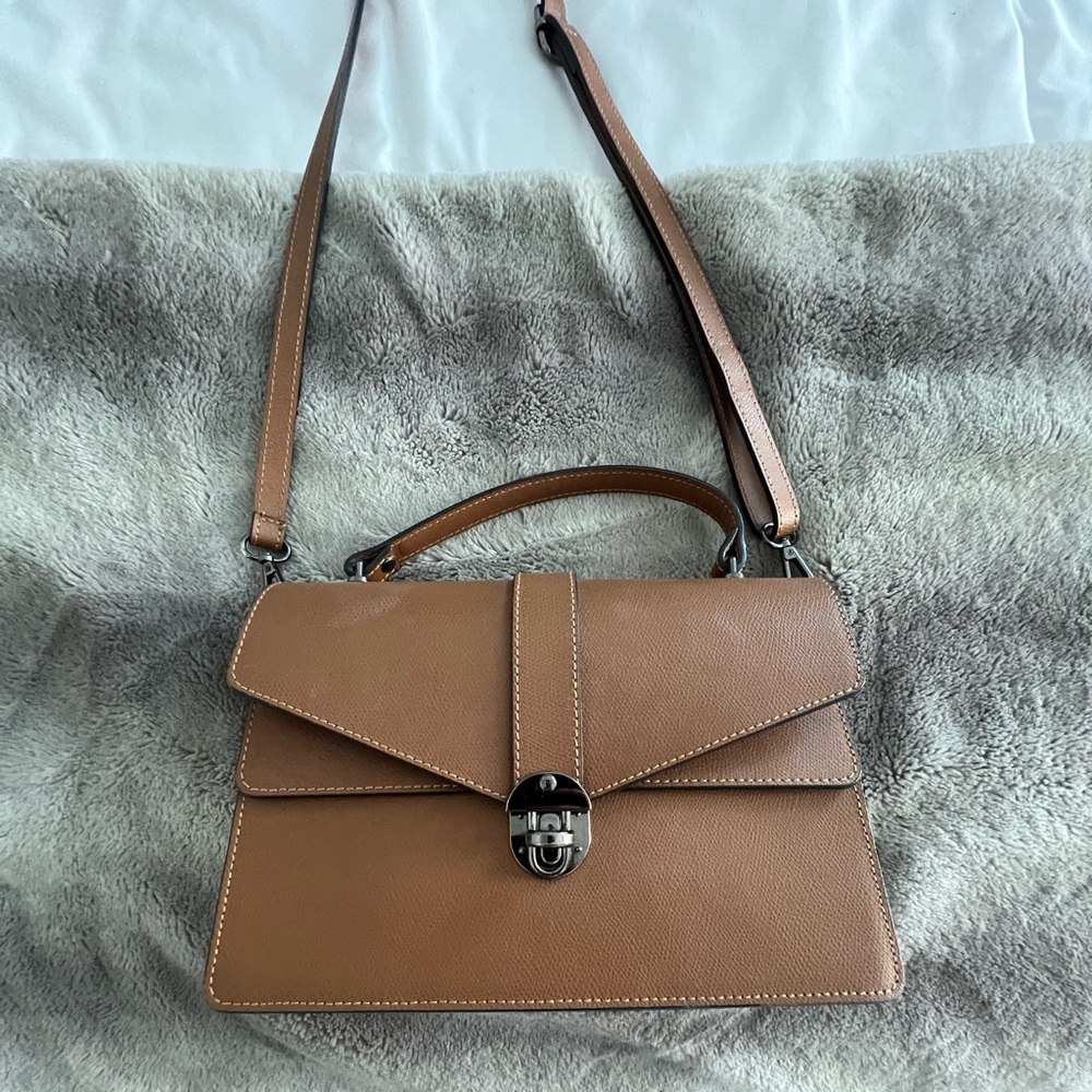 Tan Leather Handbag